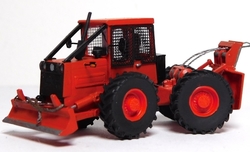 LKT 81 Turbo-Lesní kolový traktor černočervený (model)