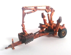 UNHZ 500 Nakladač přívěsný za traktor oranžový patina (model)