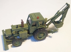 Belarus JuMZ EO-2621A traktorový bagr army (model)