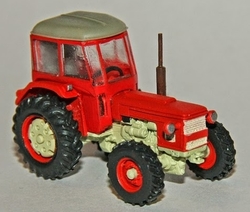 Zetor 3545 Traktor 4x4 s malou kabinou červený (model)