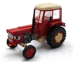 Zetor 3511 Traktor 4x2 s malou kabinou červený (model)