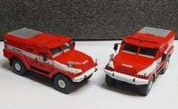 Pancéřový hasičský speciál (3D tisk model)
