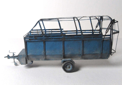Sběrací vůz Horal MV1-052 (modrý patina model)