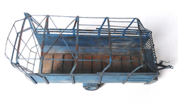 Sběrací vůz Horal MV1-052 (modrý patina model)