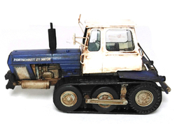 Fortschritt ZT-300 GB modrý pásový traktor  (patina model Icar)