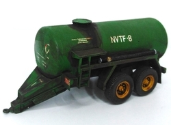 ZTS NVTF-8 fekální přívěs za traktor zelený patina (model)
