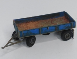 BSS P701 S  agro přívěs za traktor modrý (model patina)