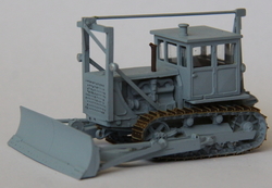 S100 Buldozer s vrchním vedením lana typ B šedý (model)