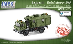 Sojka III - řídící stanoviště Tatra T-815 VPK 15 170 4x4.1 GCS