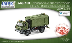 Sojka III - transportní a dílenské vozidlo Tatra T-815 VPK 15 170 4x4.1 TC (stavebnice)