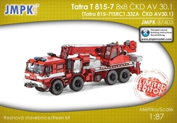 Tatra T 815-7 8x8 ČKD AV 30.1 (stavebnice)