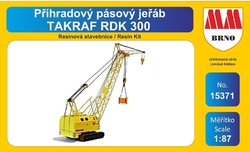 Příhradový pásový jeřáb Takraf RDK 300 (stavebnice)
