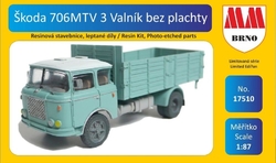 Škoda 706 MTV 3 valník bez plachty (stavebnice)