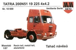 Tatra T 815 4x4 NT tahač návěsů zvýšená kabina (stavebnice)