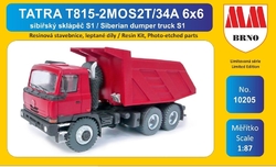 Tatra T 815-2 MOS2T/34A 6x6 sibiřský sklápěč S1 (stavebnice)