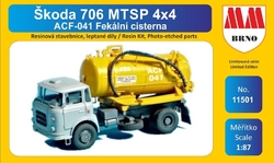 Š-706 MTSP 4x4 ACF 41 fekální cisterna (stavebnice)