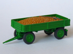 Traktorový vlek 3,5 tuny s nákladem (model)