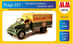 Praga S5T Pojízdná prodejna - smíšené zboží (stavebnice)