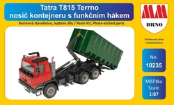 Tatra T-815 Ternno nosič kontejneru s natahovacím hákem (stavebnice MM Brno)