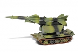 Protiletadlový systém S-75 Cuban na podvozku T-54 (stavebnice 1:87)