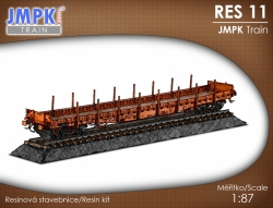 plošinový vagon RES 11 (stavebnice)