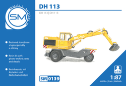 DH 113 tříkolový podvozek (stavebnice)