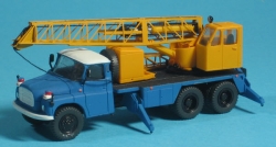 Příhradový autojeřáb Tatra 148 AB - 063 (stavebnice 1:87)