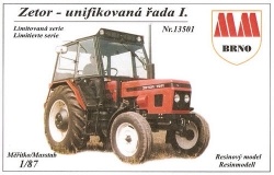 Zetor - unifikovaná řada I. 4x2 (stavebnice 1:87)