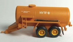 ZTS NVTF-8 fekální přívěs za traktor oranžový (model)