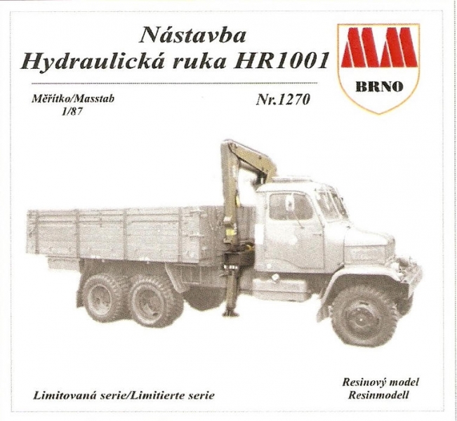 Hydraulická ruka HR1001 (stavebnice)