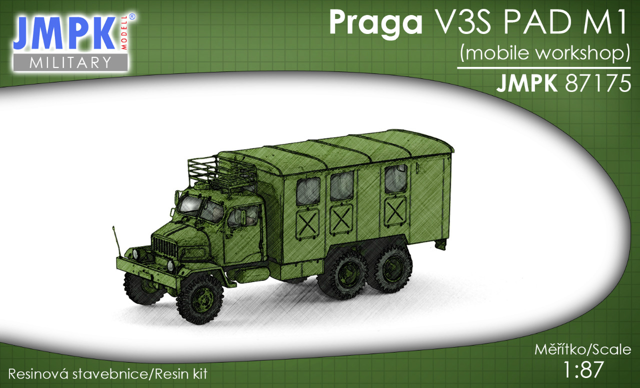 Praga V3S PAD M1 (stavebnice)