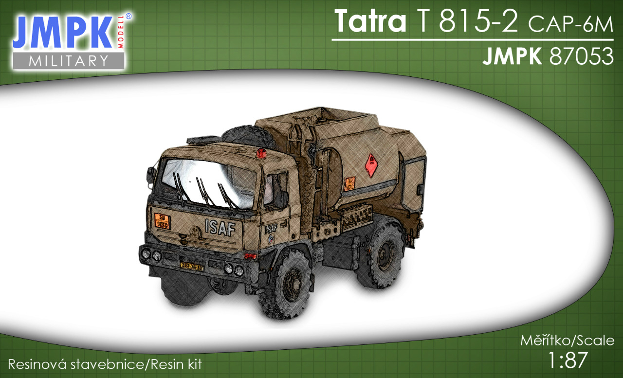 Tatra T815-2 CAP6M cisterna PHM (stavebnice)