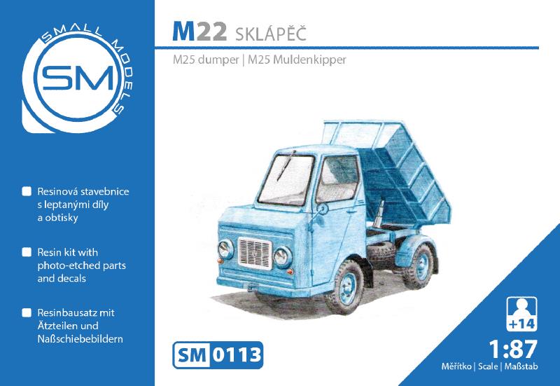 M22 sklápěč (stavebnice)