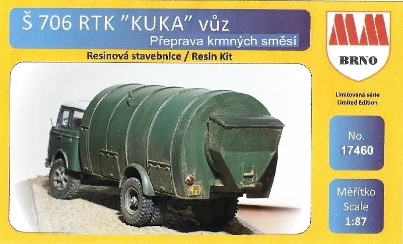 Š 706 RTK „KUKA vůz“ přeprava krmných směsí (stavebnice)