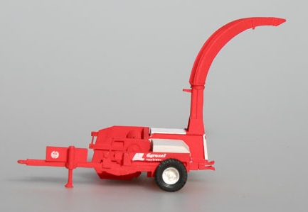 AGROSTROJ SKPU-220 Řezačka za traktor se sběračem řádků červený (model)