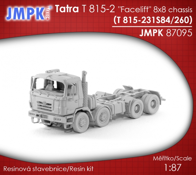 Tatra T 815-2 Facelift 8x8 chassis - stavebnice