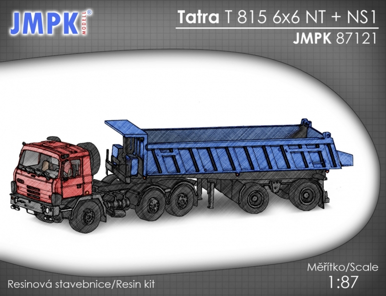 Tatra T 815 6x6 NT + BSS NS1 - stavebnice