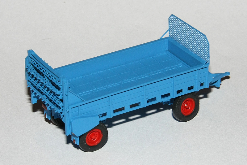 Fortschritt T087 rozmetadlo hnoje modrý (model)