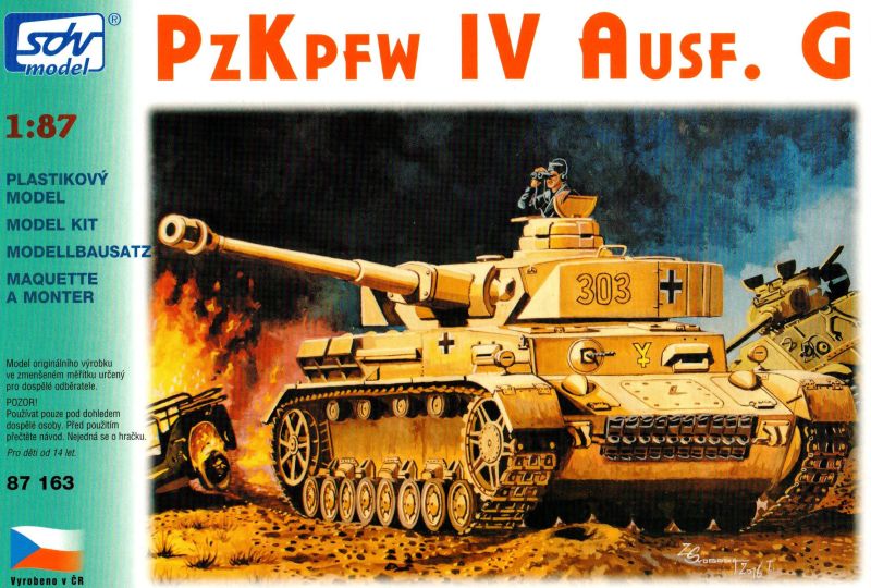 Pz Kpfw IV Ausf. G (stavebnice)