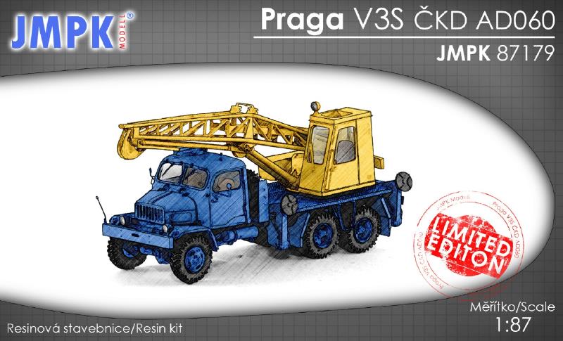 Praga V3S ČKD AD060 (stavebnice)