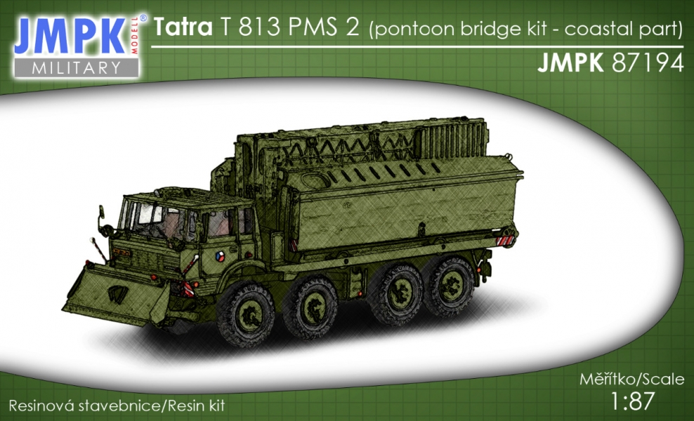 Tatra T 813 PMS 2 břeh (stavebnice)