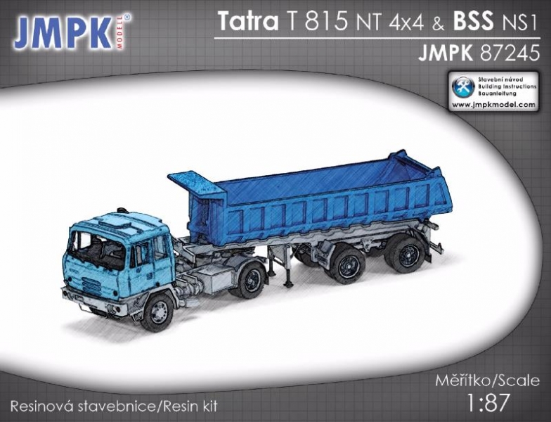 Tatra T 815 NT 4x4 + BSS NS (stavebnice)