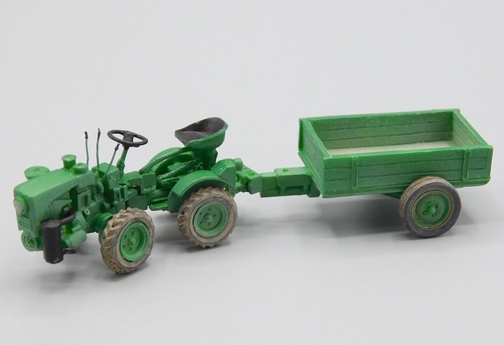 Agrostroj TZ-4K-10 zelený (patina model)