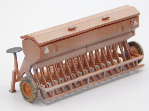 Fortschritt A202 secí stroj hnedý lehká patina (3D tisk model)