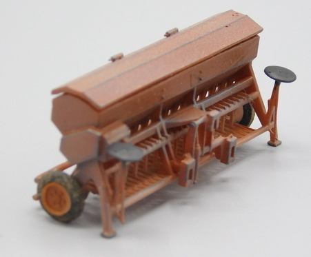Fortschritt A202 secí stroj hnedý lehká patina (3D tisk model)
