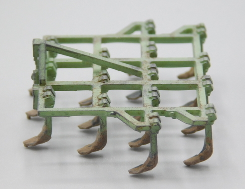 FORTSCHRITT B365A těžký kultivátor zelený patina (3D tisk model)