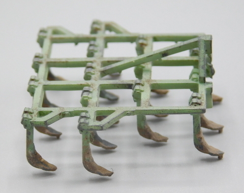 FORTSCHRITT B365A těžký kultivátor zelený patina (3D tisk model)