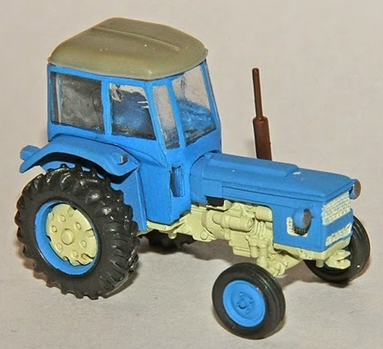 Zetor 3511 Traktor 4x2 s malou kabinou modrý (model)