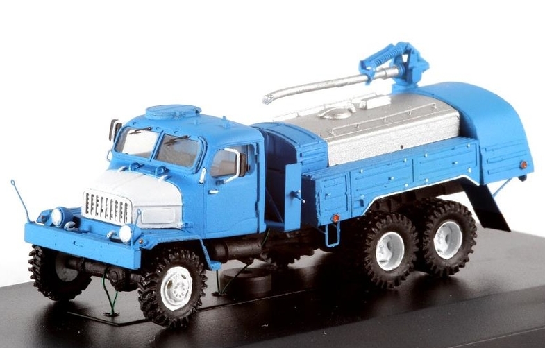 Praga V3S CR cisternový automobil modrý (model)