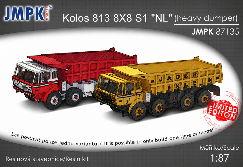 Kolos 813 8x8 S1 "NL" (stavebnice)